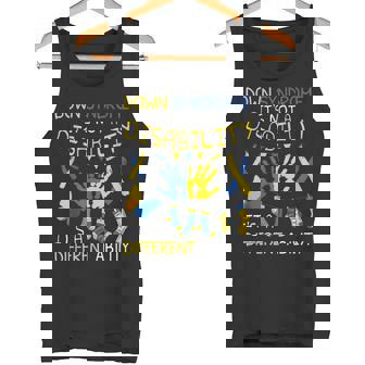 World Downyndrome Day ダウン症啓発 タンクトップ - Kawaiitshirt