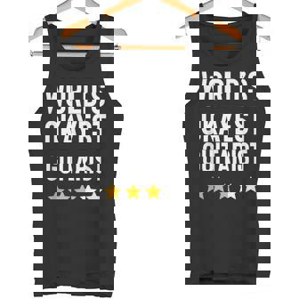 Worlds Okayest Guitarist Cadeau D'anniversaire De Noël Amusant Débardeur e - Cadeauxyz