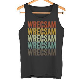 Wrecsam City Retro Camiseta sin mangas - Regaloses