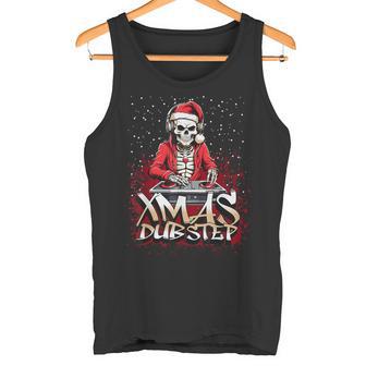 X-Mas Dubstep Christmas Music Festival And EDM Tank Top | Mazezy
