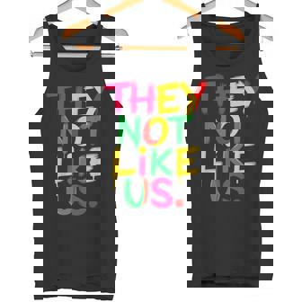 They Don't Like Us Juneteenth 1865 Pride Tank Top | Mazezy