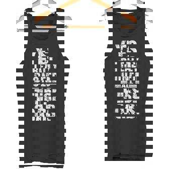 Yes I Really Do Need All These Cars Mechanic Humor Tank Top | Mazezy