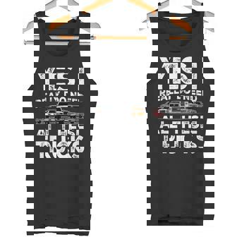 Yes I Really Do Need All These Trucks Pickup Graphic Tank Top | Mazezy