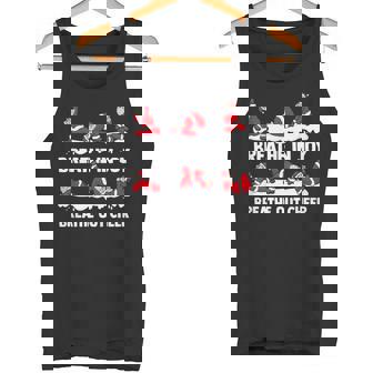 Yoga Practitioner Namasleigh Xmas Meditation Christmas Yoga Tank Top | Mazezy