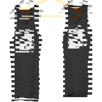 Zeppelin Explosion グラフィックtシャツ タンクトップ - Kawaiitshirt