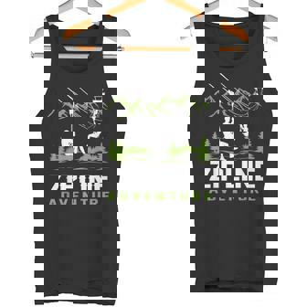 Zipline Adventure Extreme Sports Adventure Zipliner Tank Top | Mazezy