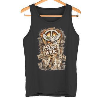 ¡Alto A La Guerra Paz Antiguerra No A La Guerra Camiseta sin mangas - Regaloses