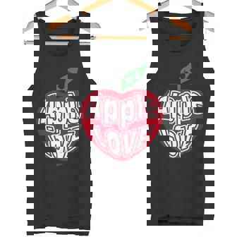 「Red Apple Fresh Fruit 」 ハート型 Love りんご フルーツ ユニークデザイン 長袖tシャツ タンクトップ - Kawaiitshirt