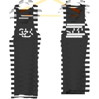 「Suzu」ヘボン式「すず」「スズ」下の名前 ローマ字 名入れ 名乗り ラテン文字 綴り タンクトップ - Kawaiitshirt