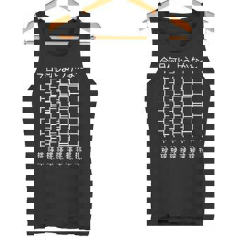 【今日何しようかな 排球】あみだくじ バレーボール 排球部 排球好き おもしろ 面白い ユーモア ギャグ ネタ ウケ狙い タンクトップ - Kawaiitshirt