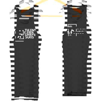 ああ、驚きの要素 化学 科学 ユーモア 先生 タンクトップ - Kawaiitshirt