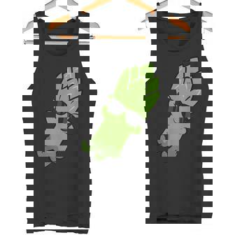 かわいいアスパラガス フルーツリラクシング レイジーアスパラガス タンクトップ - Kawaiitshirt