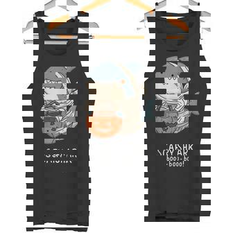 かわいいサメ ミイラ ハロウィン メンズ レディース キッズ おもしろサメ タンクトップ - Kawaiitshirt