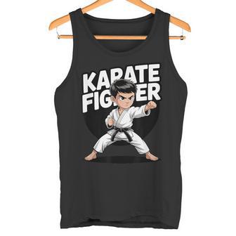 かわいい空手少年 格闘技キッド タンクトップ - Kawaiitshirt