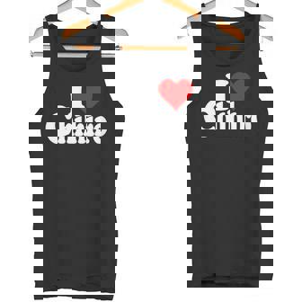 にハートのちひろの名前が大好き 長袖tシャツ タンクトップ - Kawaiitshirt