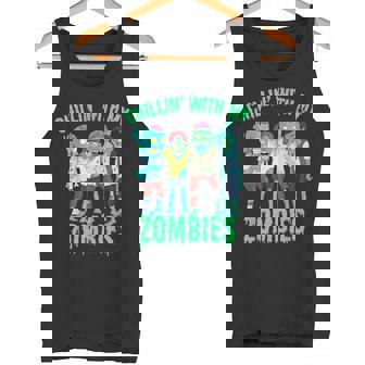 まったりもゾンビハロウィーン少年キッズギフトゾンビ タンクトップ - Kawaiitshirt