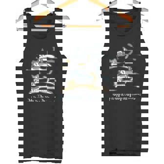 みょみょみょみょーん 猫 ネコ 茶トラ ハチワレ 三毛 シャム シュール おもしろ 可愛い メンズ レディース キッズ タンクトップ - Kawaiitshirt