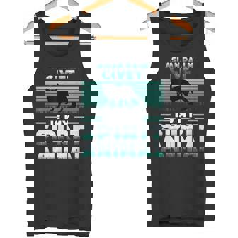 アジアンパームシベットは私のスピリットアニマルラバーです タンクトップ - Kawaiitshirt