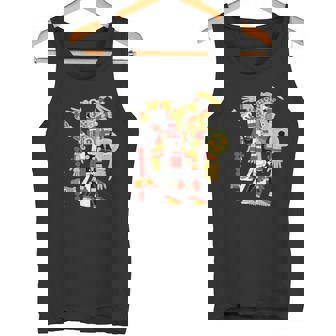 アステカ人、インカ人、メキシコの芸術彫刻マヤマヤン タンクトップ - Kawaiitshirt