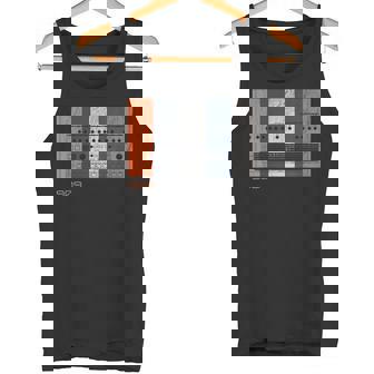 アナログ ドラム マシン レトロ シンセ ヴィンテージ 909 タンクトップ - Kawaiitshirt