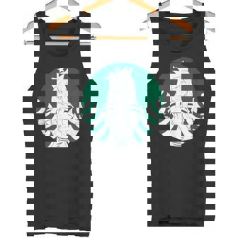 アニメスターセクシーセーラーグリーンマーメイドデザイン。 タンクトップ - Kawaiitshirt