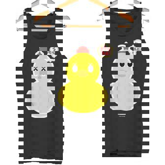 アヒル隊長ビッグプリント（正面） タンクトップ - Kawaiitshirt