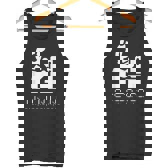 アマチュアハムvhfラジオ、Cq-「メイキングコンタクト」、モールス信号 タンクトップ - Kawaiitshirt