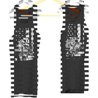 アメリカントラック フラッグusaアメリカトラッカー タンクトップ - Kawaiitshirt