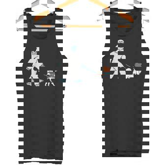 イエティウォーキングパピヨンクリプトゾロジー犬 タンクトップ - Kawaiitshirt