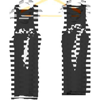 イスラエル聖地のヘブライ語地図 タンクトップ - Kawaiitshirt