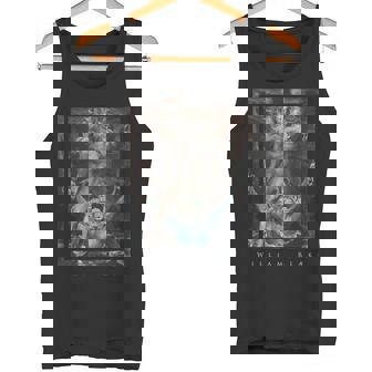 ウィリアム・ブレイク 赤い竜と海から来た獣 William Blake Red Dragon Beastea タンクトップ - Kawaiitshirt