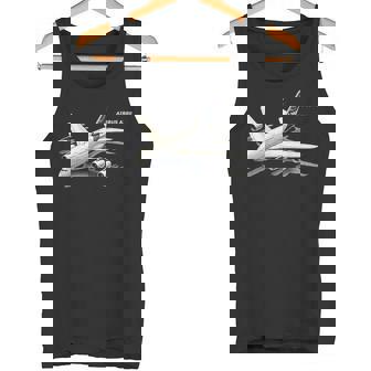 エアバスa380ターボジェット飛行機旅客機航空パイロットギフト タンクトップ - Kawaiitshirt