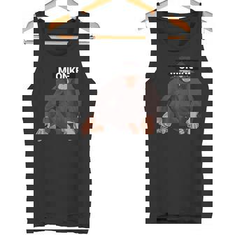 エステティック・モンク・ミーム・ファニー・モンキー・ラバー タンクトップ - Kawaiitshirt