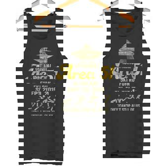 エリア51 エイリアン タンクトップ - Kawaiitshirt