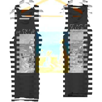 オーギュスト・ルノワール ビーチのフィギュア タンクトップ - Kawaiitshirt