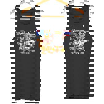 オーストラリア カンガルー タイ 象 オーストラリアの旗 タイの遺産 誇り オーストラリア タイ 愛国者 オーストラリア タンクトップ - Kawaiitshirt