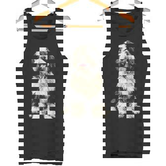 オールドイングリッシュシープドッグ 犬 ペット アートワーク オールドイングリッシュシープドッグ タンクトップ - Kawaiitshirt