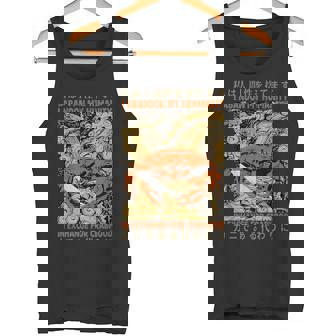 カニと引き換えに人間性を捨てる タンクトップ - Kawaiitshirt