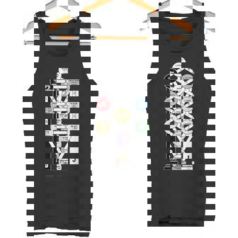 カバラの生命の樹図 タンクトップ - Kawaiitshirt