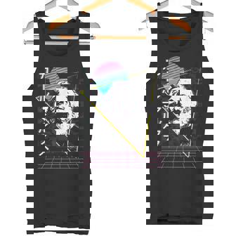 カール・マルクス 共産主義 共産主義 ヴェイパーウェーブ 美学 レトロ 80年代 タンクトップ - Kawaiitshirt