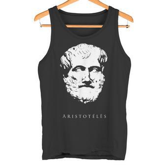 ギリシャ古代アリストテレス哲学 Aristotle Philosophy Greek Philosopher タンクトップ - Kawaiitshirt