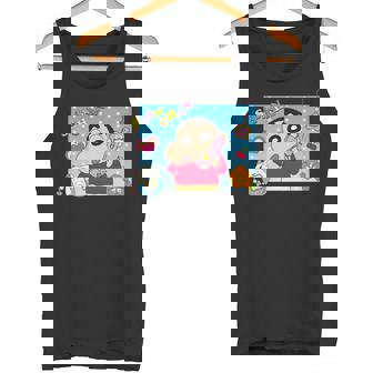 クレヨンしんちゃん 平成ごっこ しんちゃん 長袖tシャツ タンクトップ - Kawaiitshirt