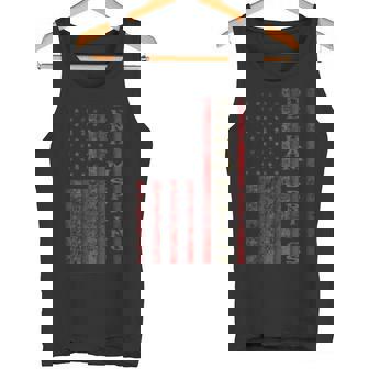 クールな愛国的なデンハム・スプリングス Usa 米国旗のギフトアイデア タンクトップ - Kawaiitshirt
