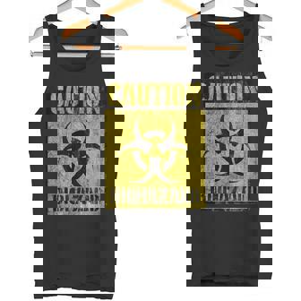 グランジ バイオハザード シンボル 黙示録後 警告サイン タンクトップ - Kawaiitshirt