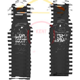 ゲーム用引用句「A Kent Never Gives Up」ヘッドセット パーソナライズ タンクトップ - Kawaiitshirt