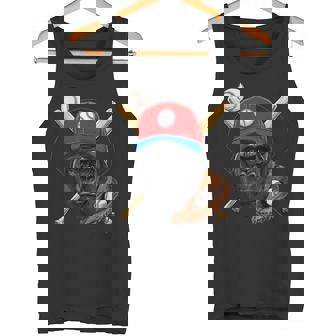 ゴリラ野球 ゴリララバーズ 野球選手 タンクトップ - Kawaiitshirt