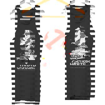 ゴーストバスターズ ハロウィン デザイン Ecto 1 タンクトップ - Kawaiitshirt