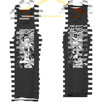 シンセサイザー テクノ 音楽 面白い サムライ シンセサイザー 長袖tシャツ タンクトップ - Kawaiitshirt