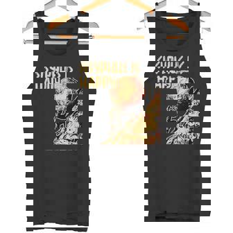 シーシュポス・イズ・ハッピー面白いギリシャ神話ミーム哲学 タンクトップ - Kawaiitshirt