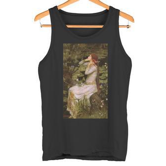ジョン・ウィリアム ウォーターハウス オフィーリア 絵画 タンクトップ - Kawaiitshirt